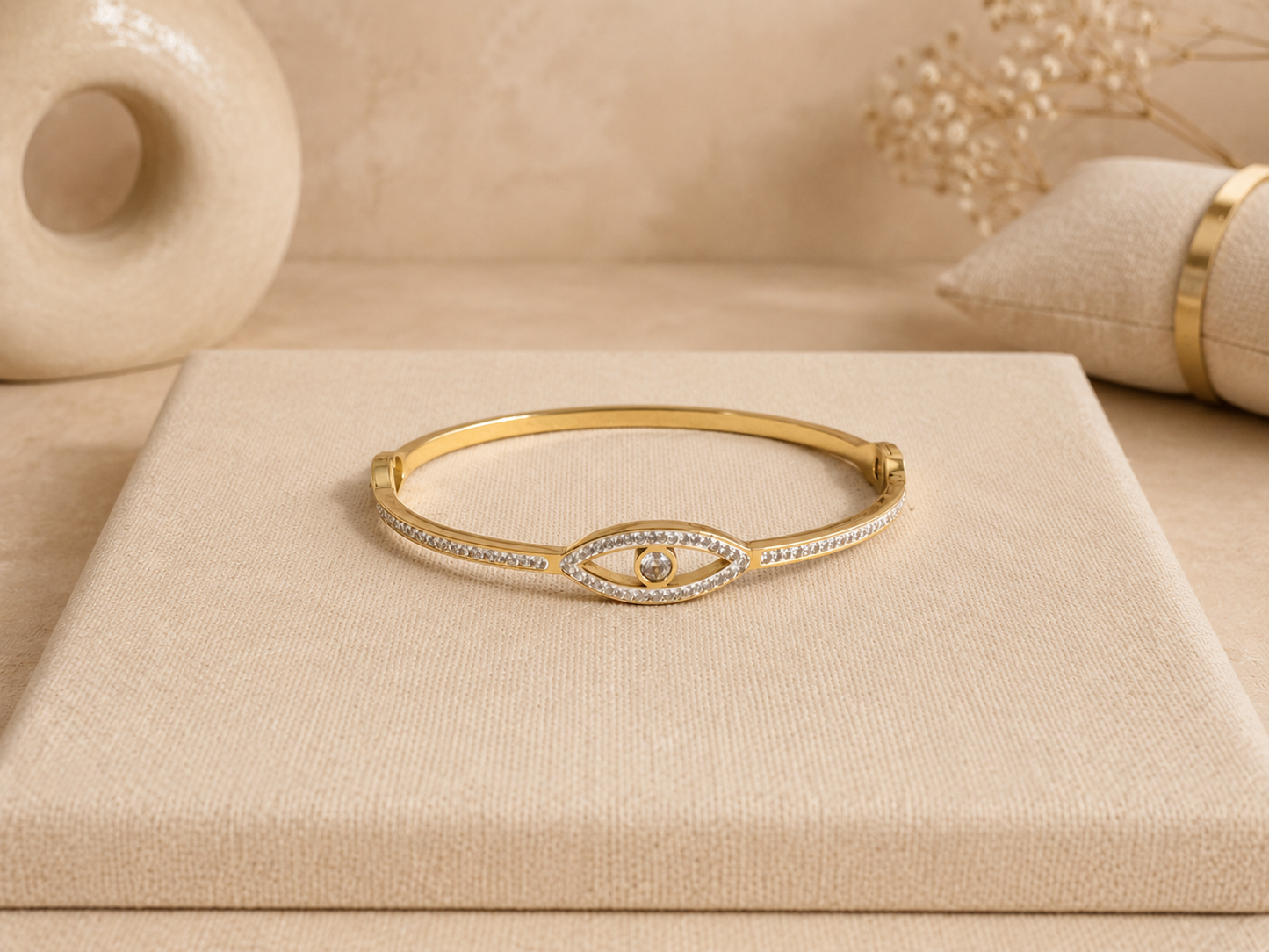 Evil Eye Luxe Bangle