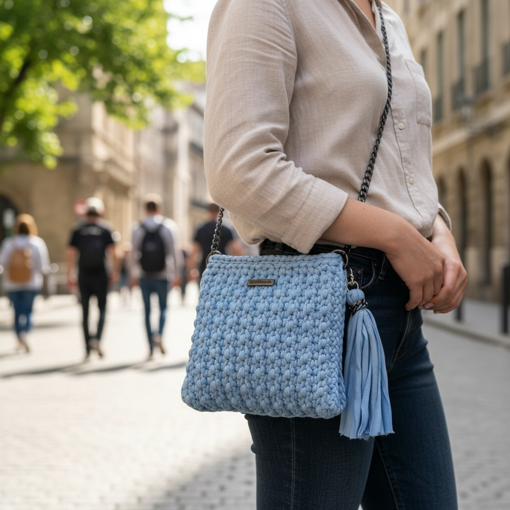 Light Blue Purse