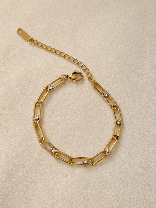 Paper Clip Bracelet