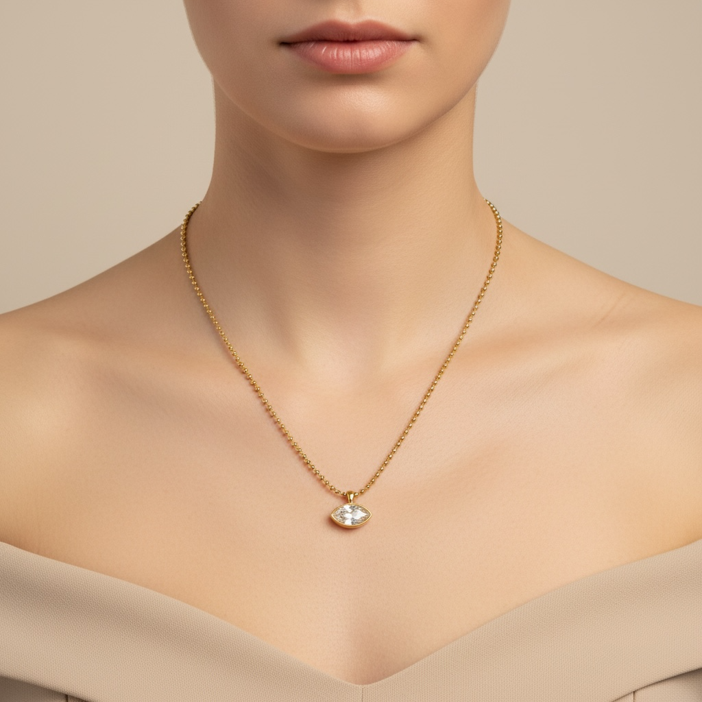 Shine Evil Eye Necklace